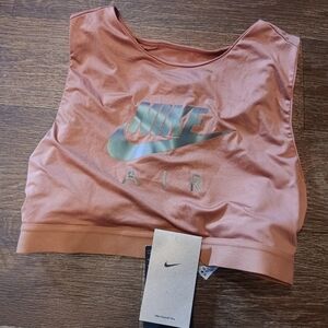 Nike Women's Copper Crop Top  Sz M New